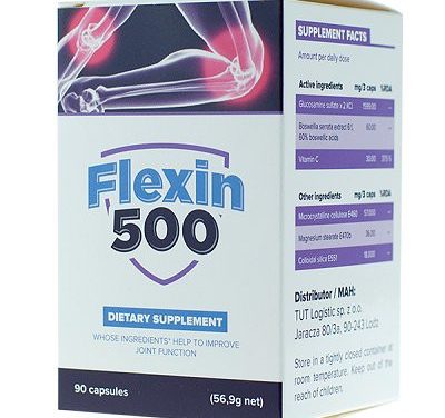 Flexin 500 – zioła oraz tabletki na bóle stawów